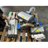 (KB) Pallet of (2) Zwick 6" Stainless Butterfly Valves w/ Actuator, Gefa 5" Butterfly Valve w/ Actua
