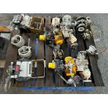(KB) Pallet of Valves, Durco, Pfeiffer, Tufline, Stainless, Steel, 1/2", 1", 2", Morrison
