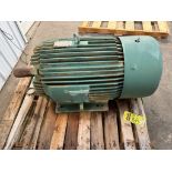 (JJ) (1) Toshiba 60HP Electric Motor, 6-Pole, Frame: 404T, Rpm:1185, Volts: 230/460