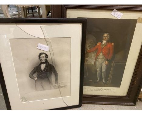 Golf interest: a 19thc coloured print, Henry Callender, after a painting by LF Abbott, To the Society of Golfers at Blackheat