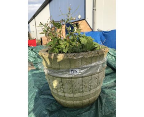 An old concrete planter, COLLECT ONLY.