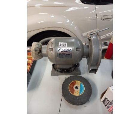 A Hilka 6" bench grinder