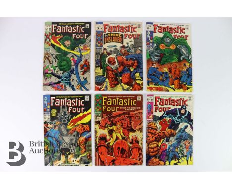 Marvel Comics Fantastic Four- 1968-69, #80 November; 81 December "Enter the Exquisite Elemental!"; #82 January; #83 February;