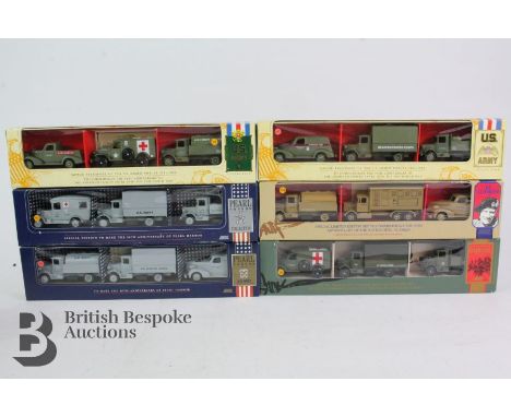 Lledo Military Box Sets, Special Limited Edition 50th Anniversary of the Battle of El Alamein 1/12,500 including 8th Army Sta