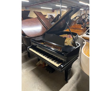 Steinway (c1901/02) A 6ft 11in Model B grand piano in an ebonised case on square tapered legs; on an 'A' frame.&nbsp;AMENDMEN