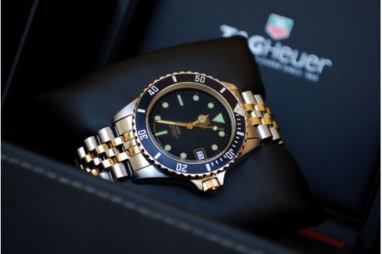 tag heuer 18k