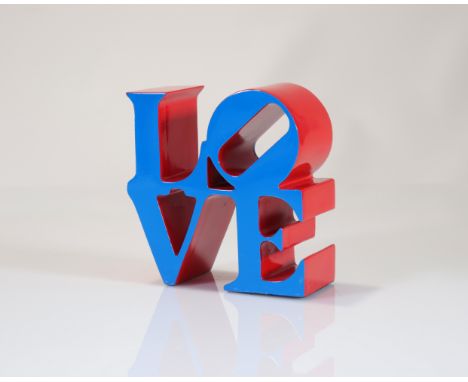  Robert Indiana (after) Love Blue, red, 2018 numbered Edition of 500 Studio Editions - Period: Xxth - Sizes: H 145 mm L 140 m