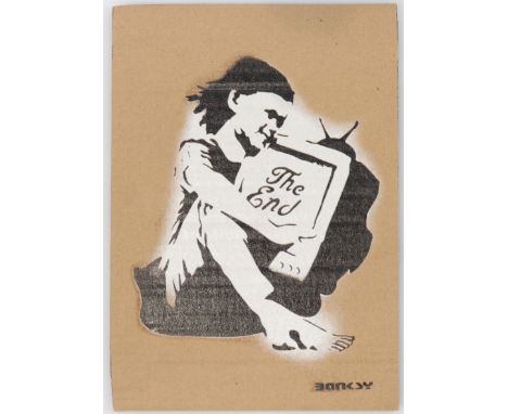  BANKSY (After) - Dismalandâ€™s Stencil painting on cardboard Limited edition Comes with entrance ticket and Dismaland Park m