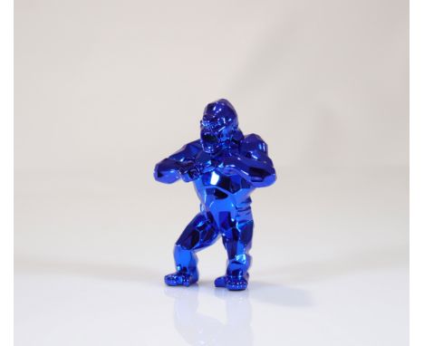  Richard Orlinski Kong Spirit Blue Edition Limited Edition - Resin / glossy finish - Original box - Period: Xxth - Sizes: H 1