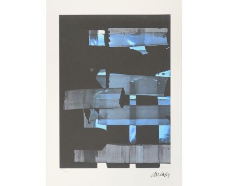  Pierre Soulage - Lithograph on paper signed and numbered - Period: Xxth - Sizes: H 285 L 370 MM - Weight (K): 0,05kg - Condi