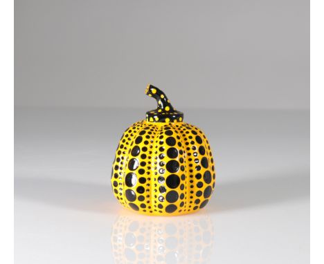  Yayoi Kusama Pumpkin Yellow 2015 - Period: Xxth - Sizes: H 100MM L 80MM - Weight (K): 0,35kg - Condition: at first glance - 