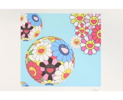  Takashi Murakami - Lithograph on paper signed and numbered - Period: Xxth - Sizes: H 285 L 370 MM - Weight (K): 0,05kg - Con