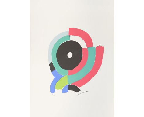  Sonia Delaunay - Lithograph on paper signed and numbered - Period: Xxth - Sizes: H 285 L 370 MM - Weight (K): 0,05kg - Condi