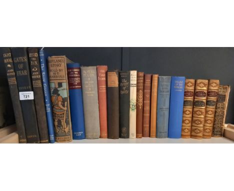 A Collection of vintage Books to include Right Royal, by John Masefeild, Gates of Fear By Conrad and Little Lord Fauntleroy b