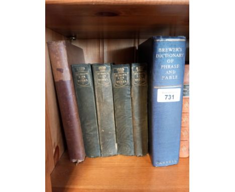 A Vintage Collection of Poetical Works To Include Byrons Life Works, Milton's Poetical Works, Junius Vol l & ll  Cambells Poe