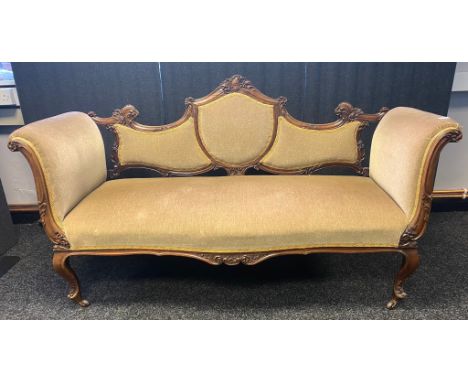 19th Century ornate parlour sofa [171x62x95cm] 