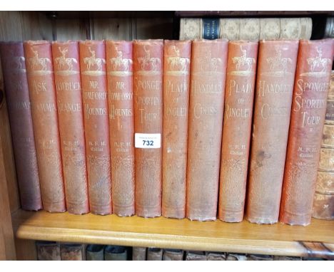 A Collection of Eleven Books illustrated by John Leech, also to include many other vintage publications, to include Memoir Of