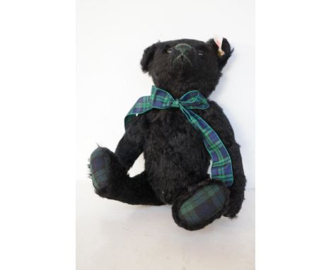 Steiff musical bear with pouch