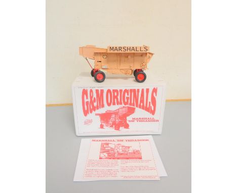 G&amp;M Originals. 1:32 scale limited edition Marshall SM Thrashing Machine in salmon pink finish. Excellent with original bo