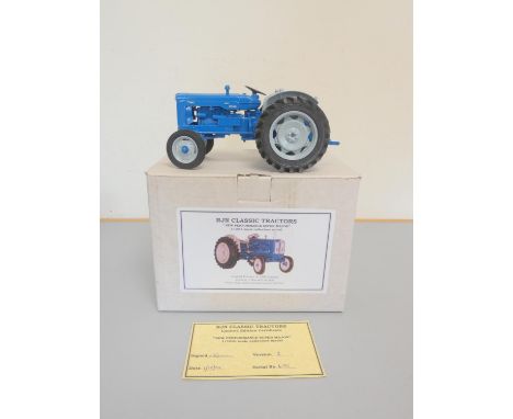 RJN Classic Tractors. 1:16 scale hand-built model of a Fordson Roadless Super Major tractor. No 499 / 1200, contained in orig