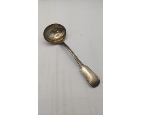 A silver fiddle pattern sauce ladle hallmarked London 1825 65gLocationIf there is no condition report shown, please request