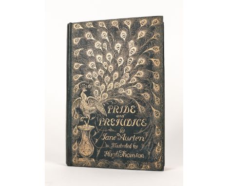 BINDING - Jane AUSTEN (1775-1817). Pride &amp; Prejudice, London, 1894, 8vo, illustrations by Hugh Thomson, original highly e