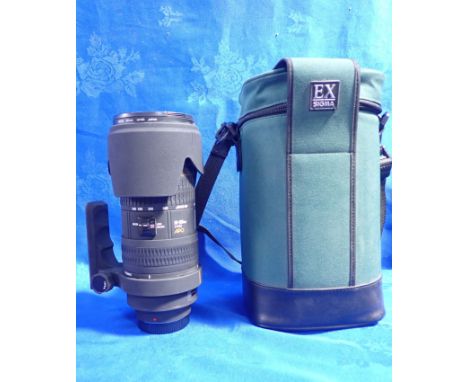 SIGMA TELEPHOTO LENS 50-500 1:4-6.3 ADO Minolta fitting, with carrying case