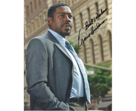 Ernie Hudson signed 10 x 8 colour Photoshoot Portrait Photo, from in person collection autographed at London Convention 2013.