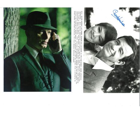TV/Film signed 10x8 photo collection. 8 individually signed photos by Harry Treadaway, Jason Schwartzman, Michael O'Keefe, Sa