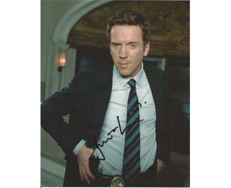 Damian Lewis signed 10 x 8 colour Homeland Portrait Photo, from in person collection autographed at London Premiere 2015. Goo