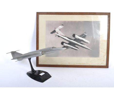 An incredibly rare - likely unique - original Aerospace Engineers model of the Bristol 188 experimental research aircraft bui