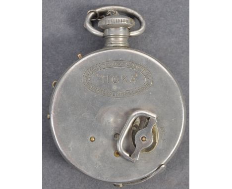 A rare original Houghtons Ltd of London made ' Ticka Watch Camera ' spy camera - as used during both the First World War and 