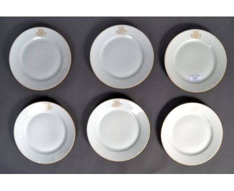 A rare set of x6 original WWII Second World War Third Reich Nazi Germany ' Beauty Of Labour ' ceramic plates. Each stamped wi