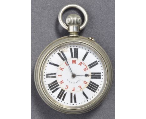 A scarce pre-WWI First World War period Telegraph / Telegraphy morse code / Marconi Operator's pocket watch by T. R. Russell 