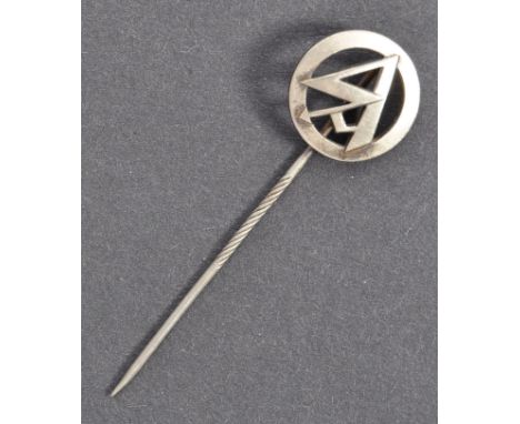 An original WWII Second World War Third Reich Nazi German Army Sturmabteilung ( SA ) lapel pin badge - the pin body decorated