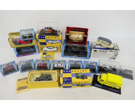 Corgi Vanguards - Oxford - Matchbox - A group of mostly boxed models including limited edition Land Rover Police car # VA1110