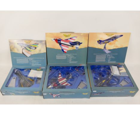 Corgi Aviation Archive - 3 x boxed models in 1:172 scale, McDonnell Douglas Phantom in U.S. Bicentennial livery # AA33206, Pa