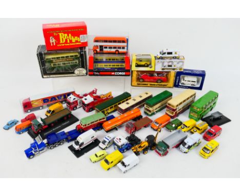 EFE - Britbus - Corgi - Oxford - A collection models mostly in 1:76 railway scale including a limited edition Dennis Loline I