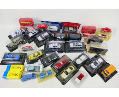 Corgi - Solido - High Speed - Lledo - 30 x carded / boxed models including Ford Crown Victoria Police car, Toyota Land Cruise