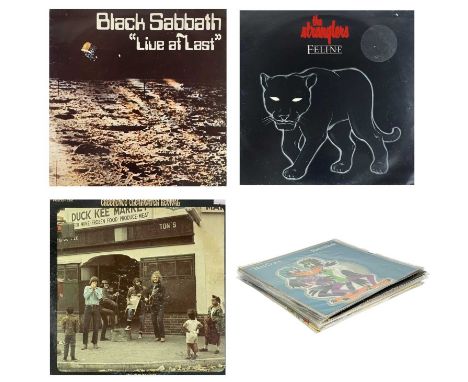 Rock/Alt Rock/Blues and Experimental. Thirteen 12" albums. Black Sabbath. 'Live at Last,' BS001, edge ware to sleeve, very li