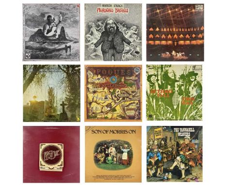 Folk/Trad/Folk Rock. Nine 12" albums. Michael Chapman. 'Fully Qualified Survivor,' SHVL 764, vg disc, small tear to vg sleeve