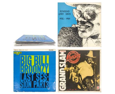 Blues/Rock and Roll 12" albums.  Big Bill Broonzy; 'Last Session Part 3' (CLP 1562, 1961), Magic Slim & The Teardrops; 'Grand