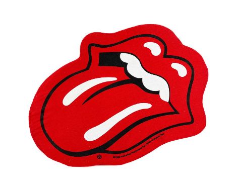 Rolling Stones 'Bridges to Babylon' world tour 1999 concert foam hand. Featuring the famous Rolling Stones tongue and lips lo