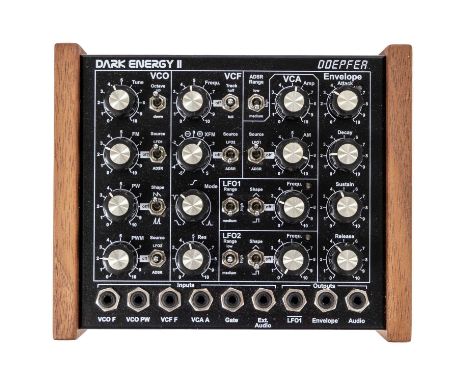 Doepfer 'Dark Energy II Analog synthesizer. Includes the original box, manual, and cables.