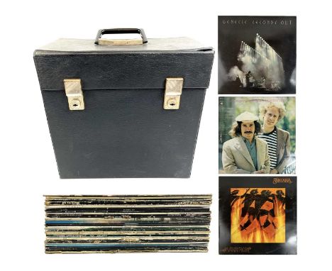 An excellent collection of 12" albums.  Jack Lancaster and Robin Lumley; 'Marscape' (2394 170, 1976), Dan Hill; 'Dan Hill' (4