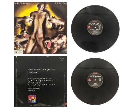 The Rolling Stones. Promotional 12" single. 'One Hit (To The Body),' TA 7160, scarce promotional copy, excellent disc, edgewa