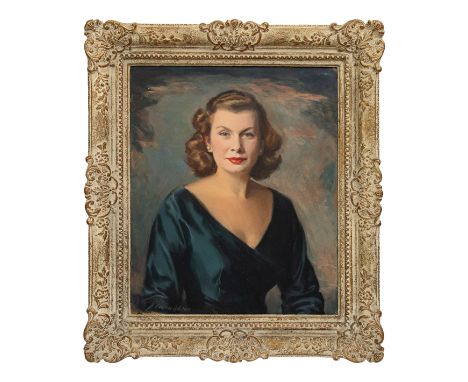 Cowan Dobson (1894 - 1980) A portrait of a lady Oil on canvas Signed, lower left Provenance: By descent to the daughter of th