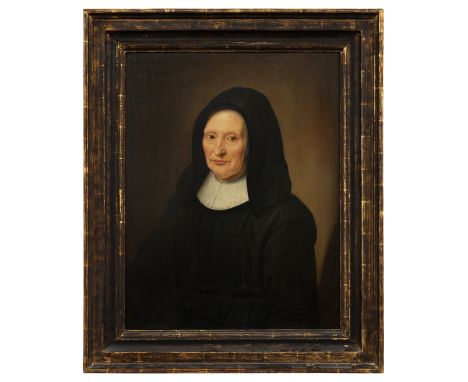 Jan Albertsz Rotius (1624 - 1666) A portrait of a woman Oil on panelÂ&nbsp; Signed and dated upper left  Property of a Gentle
