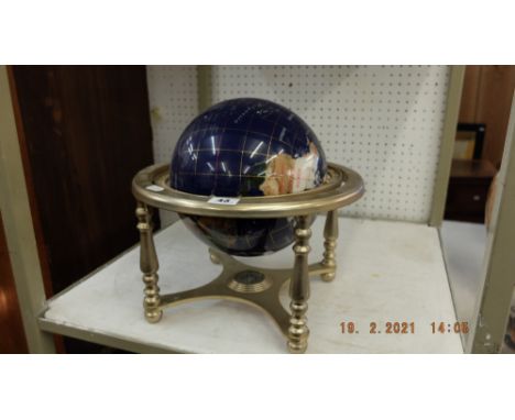 A decorative globe