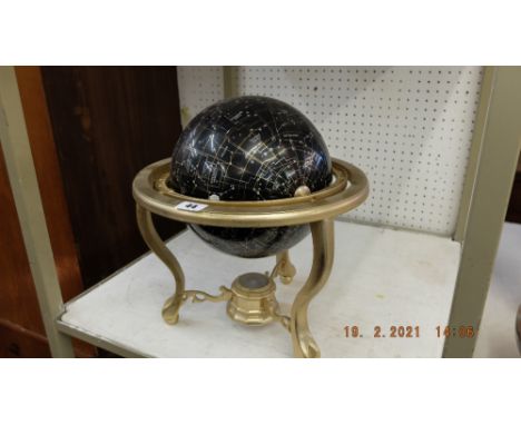 A decorative globe